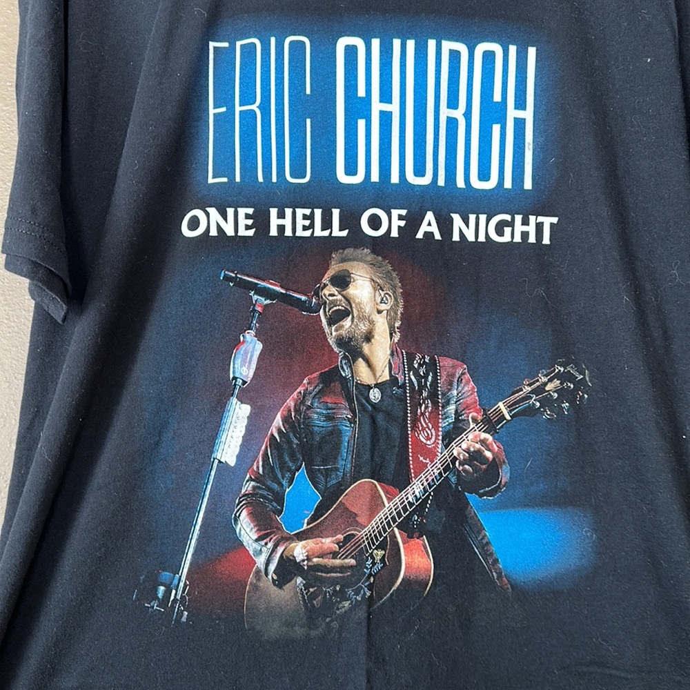 Eric Church tee; size XL - Picture 2 of 7
